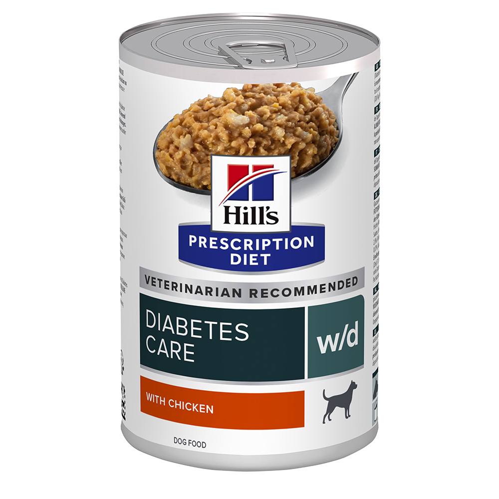 Hill's Prescription Diet Canine w/d Diabetes Care - Chicken - Saver Pack: 24 x 370g