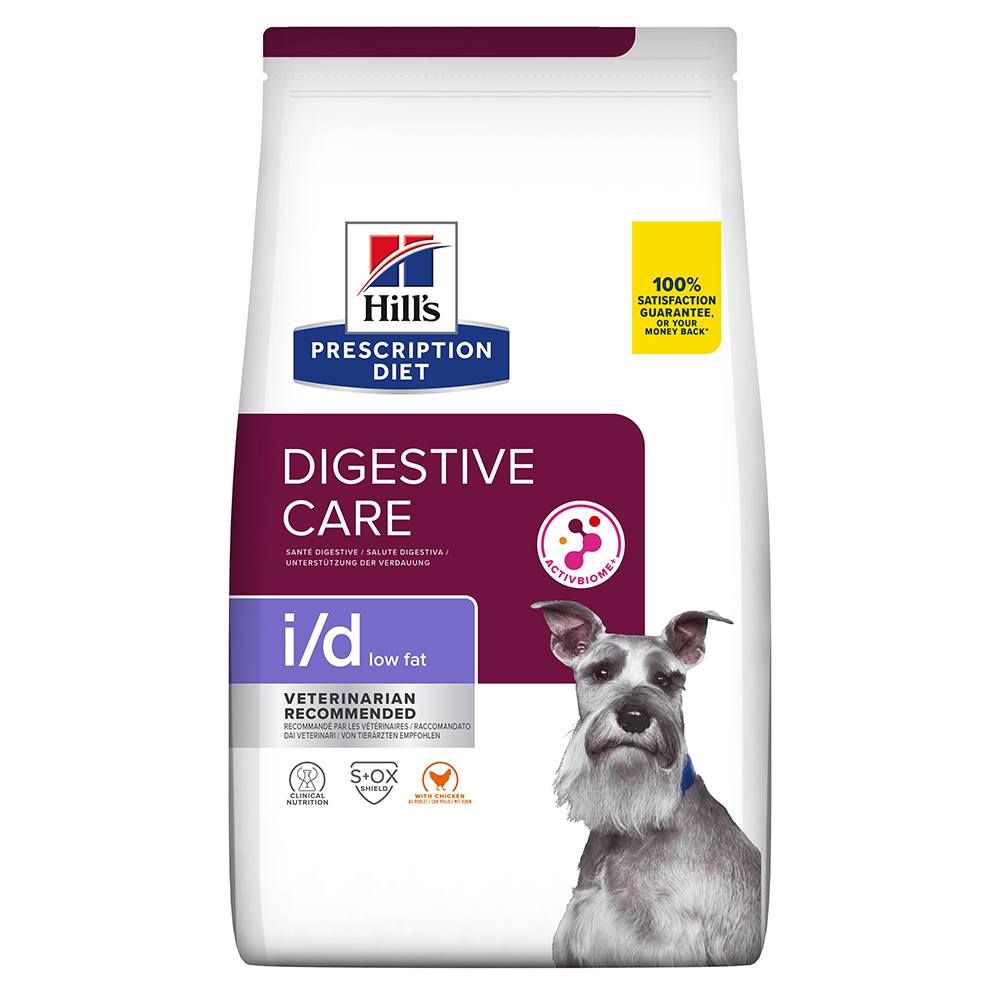 Hill's Prescription Diet Canine i/d Low Fat Digestive Care - Chicken - 4kg