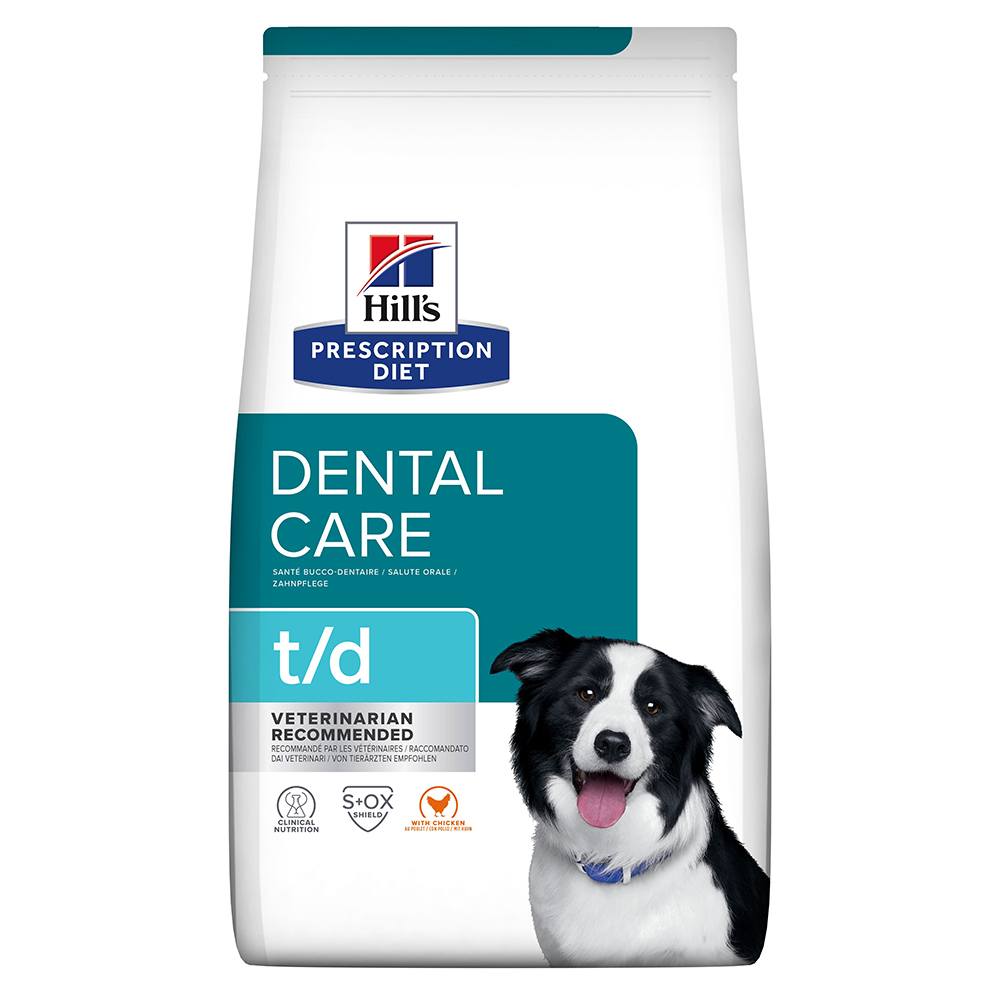Hill's Prescription Diet Canine t/d Dental Care - Chicken - Economy Pack: 2 x 10kg
