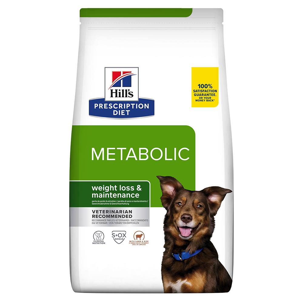 Hill's Prescription Diet Canine Metabolic Weight Management - Lamb & Rice - Economy Pack: 2 x 12kg