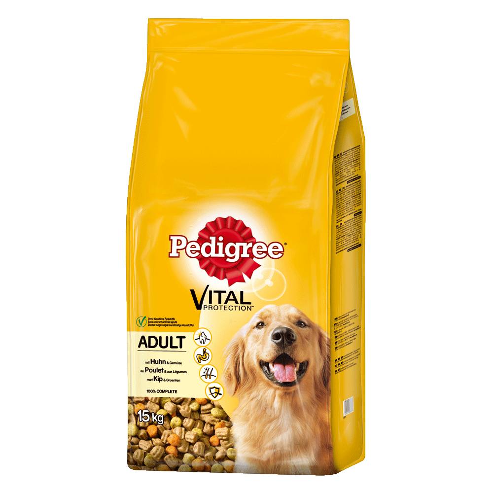 Pedigree Adult Active Complete - Vital Protection Chicken - Economy Pack: 2 x 15kg